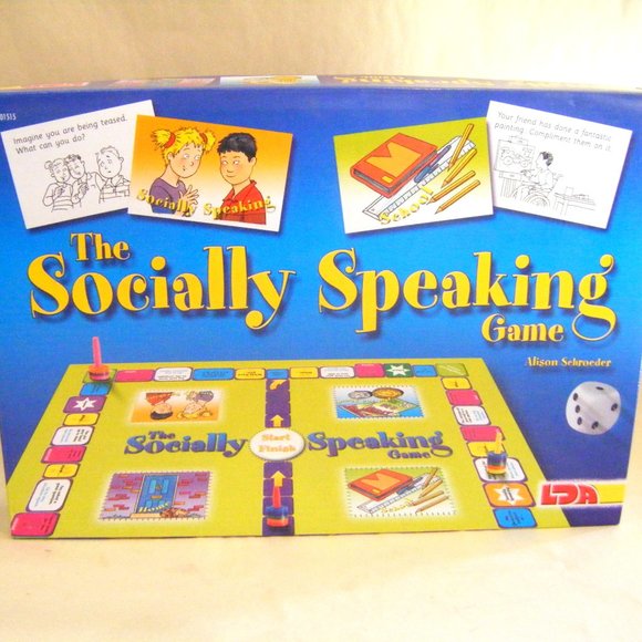 MKP - Assistive Hardware Products - Educational Games  The Socially Speaking Game Children Board Game Rare